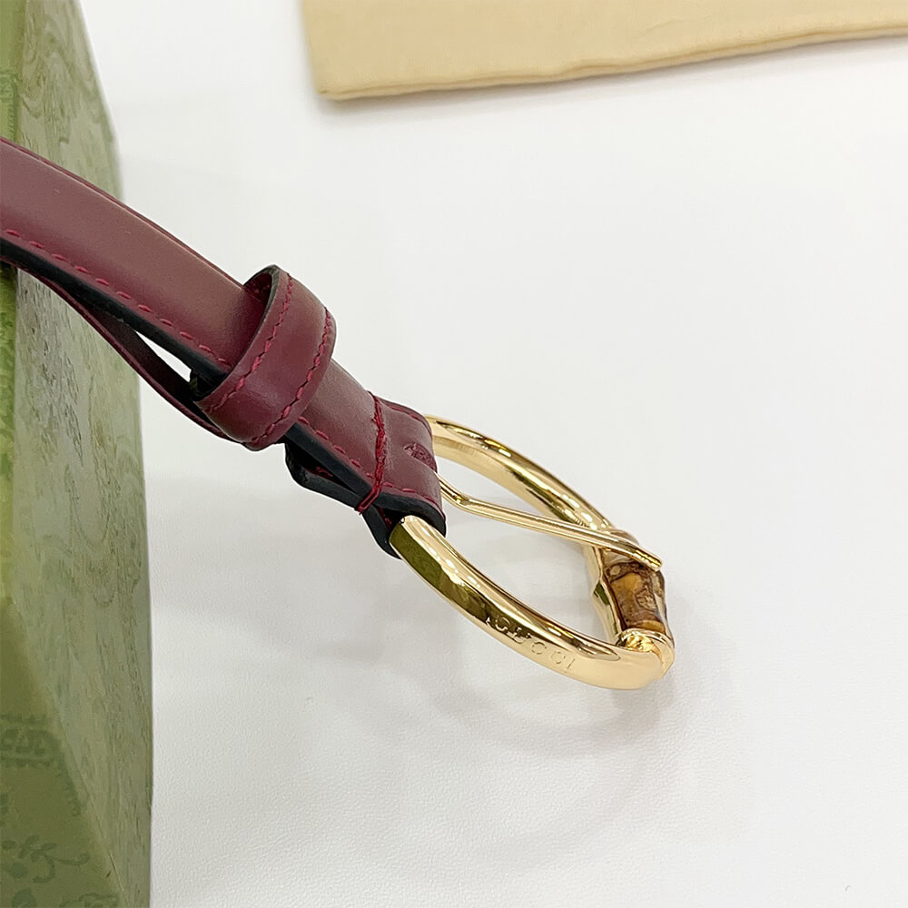 Gvc*1 belt with bamboo detail buckle