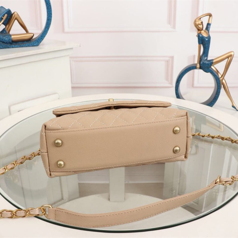 Ch**el Coco handle flap shoulder bag PM